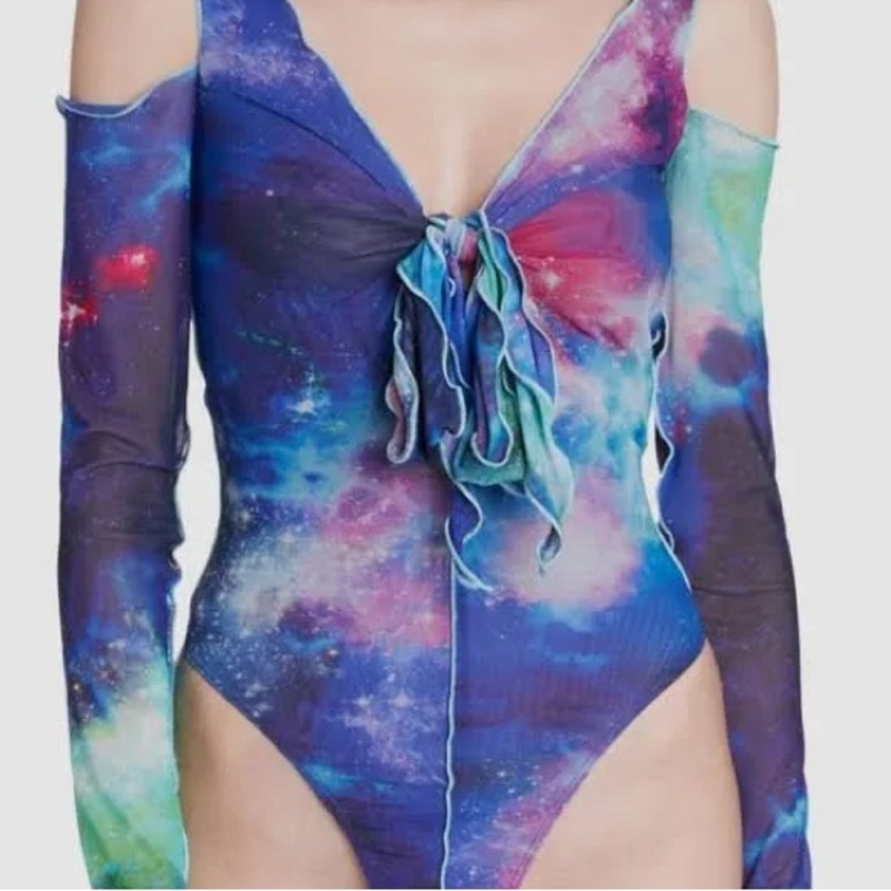 Versace bodysuit- long sleeve